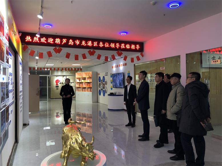 遼寧省葫蘆島市龍崗區(qū)常務副區(qū)長付國一行蒞臨遼聯(lián)集團考察財源大數(shù)據(jù)項目